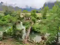 cao bang bamboo bridge